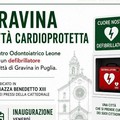 Gravina “città cardioprotetta”: il Centro Odontoiatrico Leone dona un defibrillatore alla città