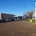 Covid, postazione dei tamponi presa d’assalto