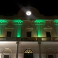 Neoplasie polmonari: Palazzo di Città si tinge di verde