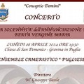 Concerto dell'Ensemble Cameristico  "Pugliese "