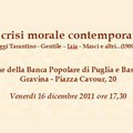 La crisi morale contemporanea