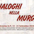 A Gravina tengono banco i “Dialoghi nella Murgia”