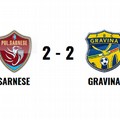 Termina con un pareggio la sfida tra Polisportiva Sarnese 1926 e FBC Gravina (2-2)