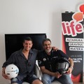 Il Globalrider Hugo Scagnetti fa tappa a Gravina