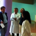Montanaro in visita all'Ospedale della Murgia
