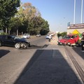 Incidente frontale in via Salvatore Vicino