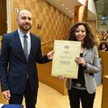 Alla Camera dei Deputati, la Fondazione Italia USA premia Roberta Leone Stella