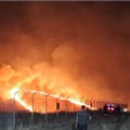 Ancora  in corso l’incendio sull’Alta Murgia