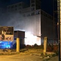 Incendio all’ex mulino di via Spinazzola