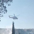 Spento l’incendio in zona Padre Eterno