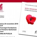 ''Sud e Resistenza. Storie mai raccontate'': alla Fondazione Santomasi si presenta il volume di Massimiliano Desiante