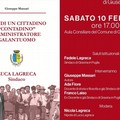Presentazione libro di Giuseppe Massari: “Vita di un cittadino “contadino” amministratore galantuomo”
