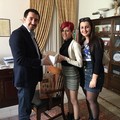 Le majorettes gravinesi dal Papa