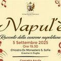 A Santa Sofia lo spettacolo “Napol’è”