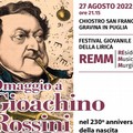 Festival Giovanile della Lirica, omaggio a Rossini