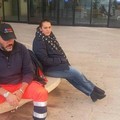 Ospedale della Murgia, manifestazione a sostegno di Mangiatordi e Pappapicco