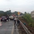 Incidente sulla statale 96, strada bloccata