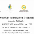 Tecnologia formazione e territorio - incontri di studio