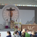 Grande emozione per la visita di Papa Francesco
