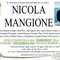 Morte Nicola Mangione, oggi i funerali