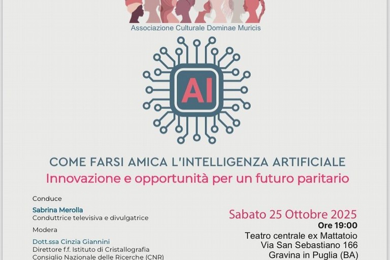come farsi amica òl'intelligenza artificiale convegno