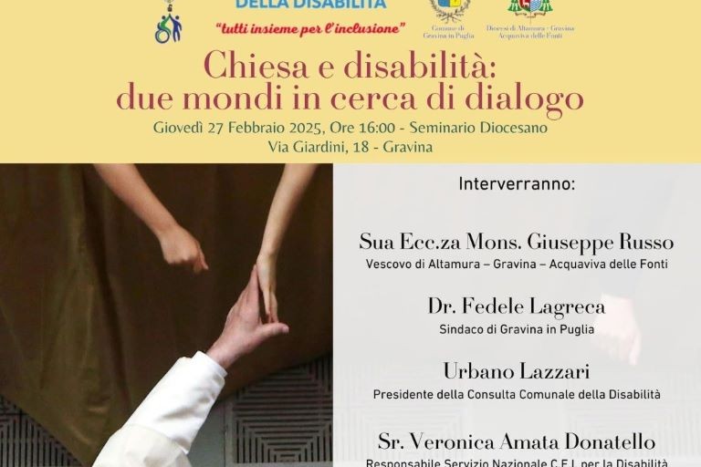 Chiesa e disabilità: due mondi in cerca di dialogo