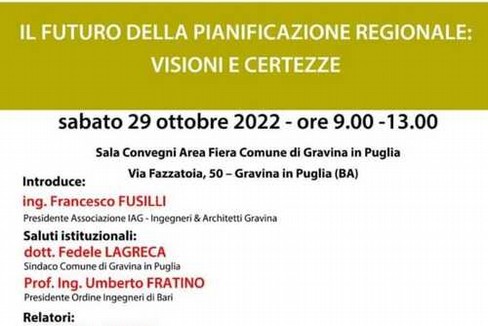 Il futuro della pianificazione regionale: visioni e certezze