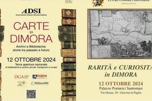 carte in dimora fondazione santomasi