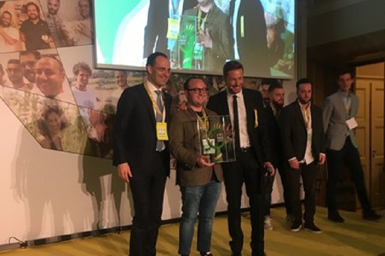Donato Mercadante riceve premio Oscar Green