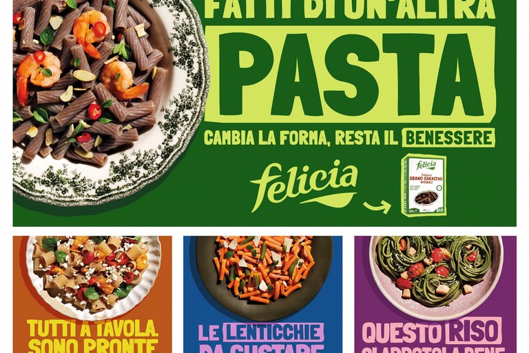 Felicia lancia la nuova campagna "Fatti di un’altra pasta"