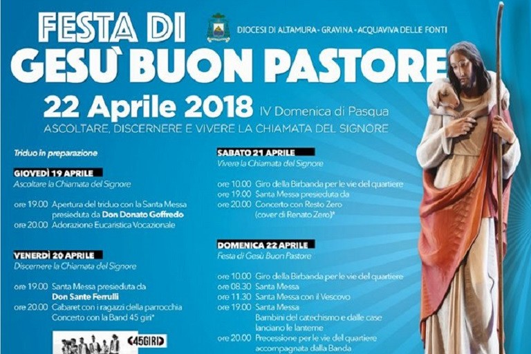 Festa di Gesù Buon Pastore