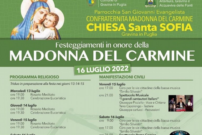 festa della madonna del carmine