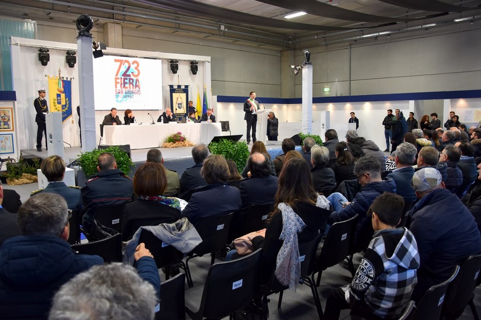 Cerimonia inaugurale Fiera San Giorgio