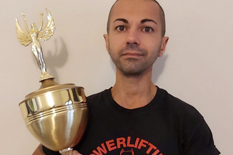 filippo Mascellaro- campione powerlifting