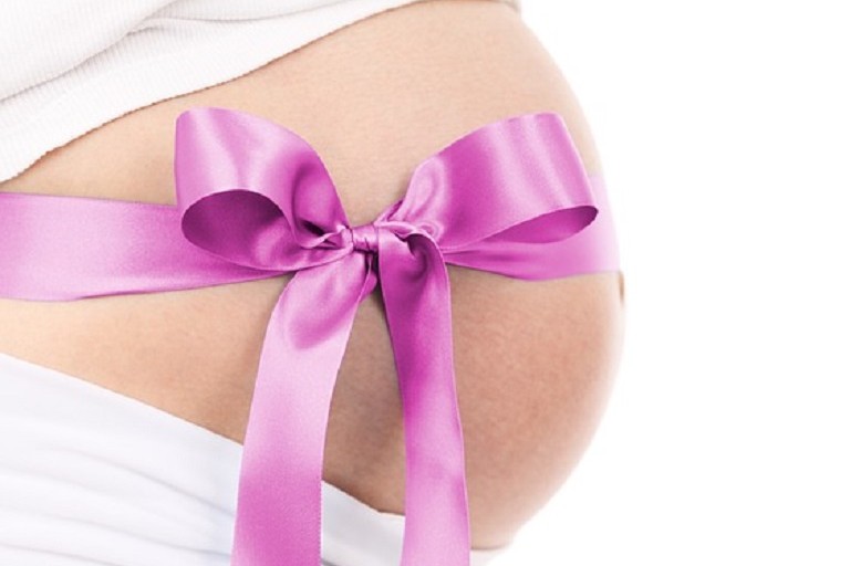 Fiocco rosa all'Ospedale della Murgia