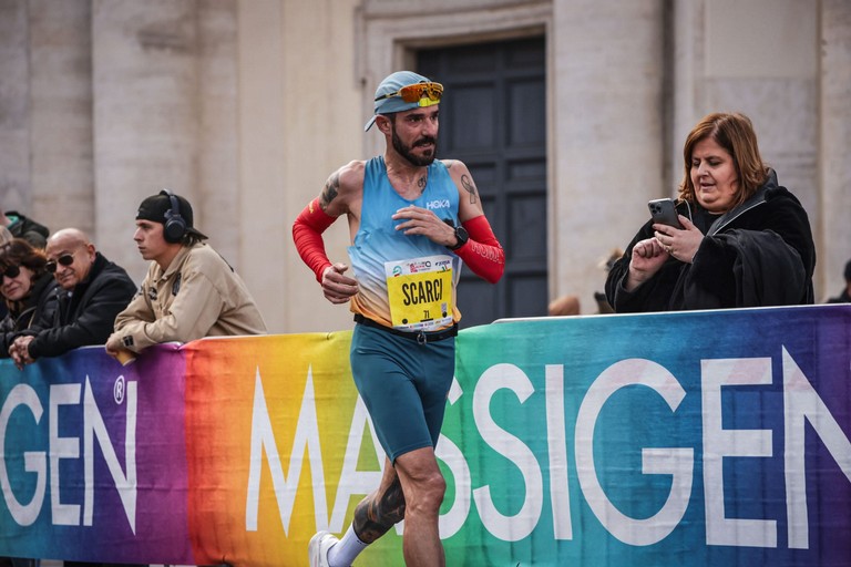 giuseppe scarci- maratona roma 2025