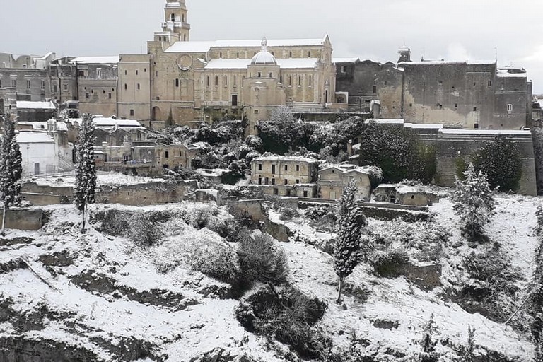 Neve a Gravina. <span>Foto Felice Losacco</span>