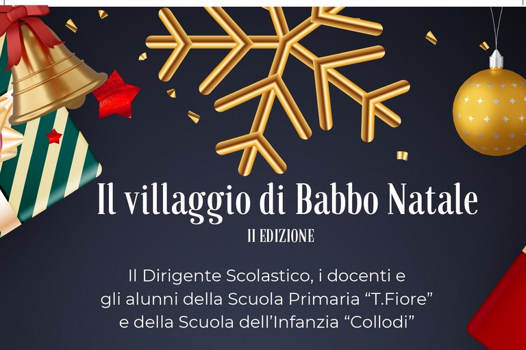 villaggio di babbo natale 2023 - scuola fiore