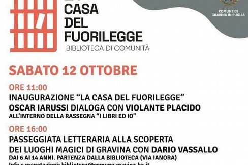 inaugurazione casa fuorilegge