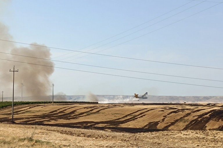 incendio c.da Zingariello 230726