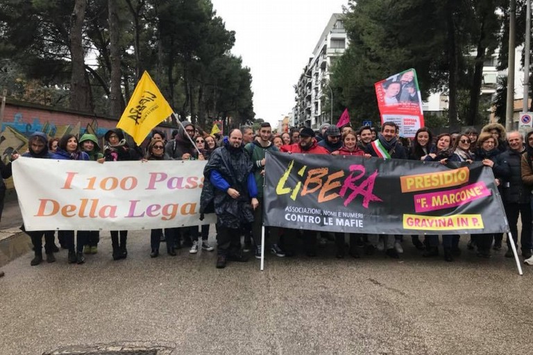 manifestazione di Libera Foggia