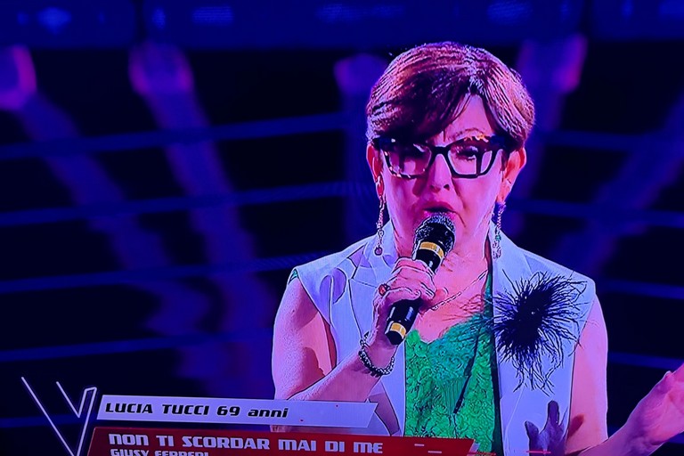 Lucia Tucci a The Voice Senior