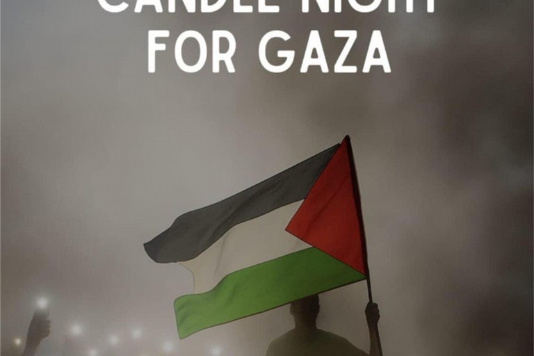 candle night for gaza