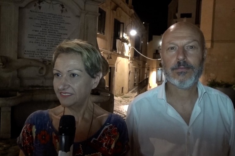 Mariella Casella e Nicola Lavenuta ai microfoni di Gravinalife