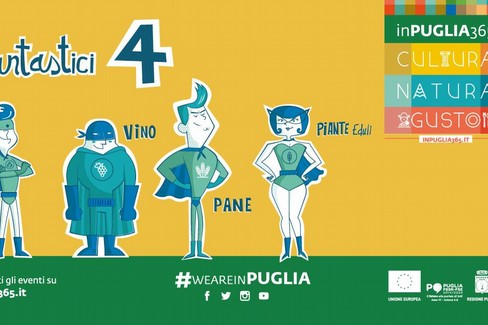 I fantastici 4 - Quattro giornate dedicate a olio, vino, pane e piante eduli