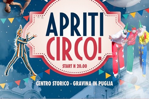 Programma "Gravina 2019 ": Apriti Circo!