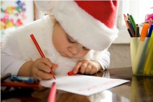 bambino lettera natale