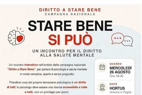 Ad Hortus si parla del “Diritto a Stare Bene”