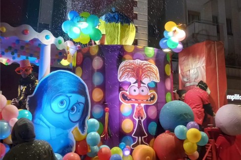 Domani recupero sfilata carri allegorici