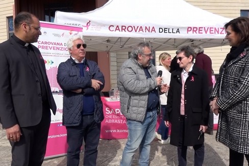 Carovana della Prevenzione, un successo la tappa gravinese Parte1